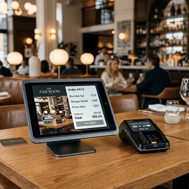 Kassensystem fuer Restaurants